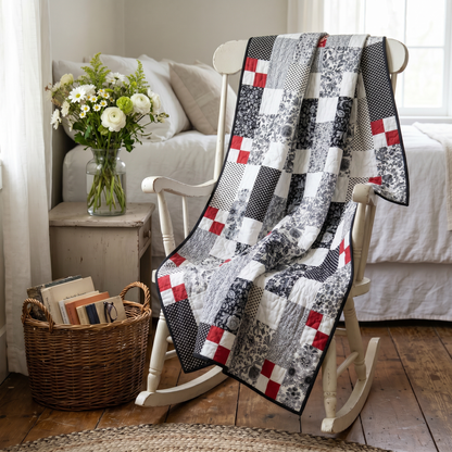 Bits and Pieces No Cutting Quilt Kit