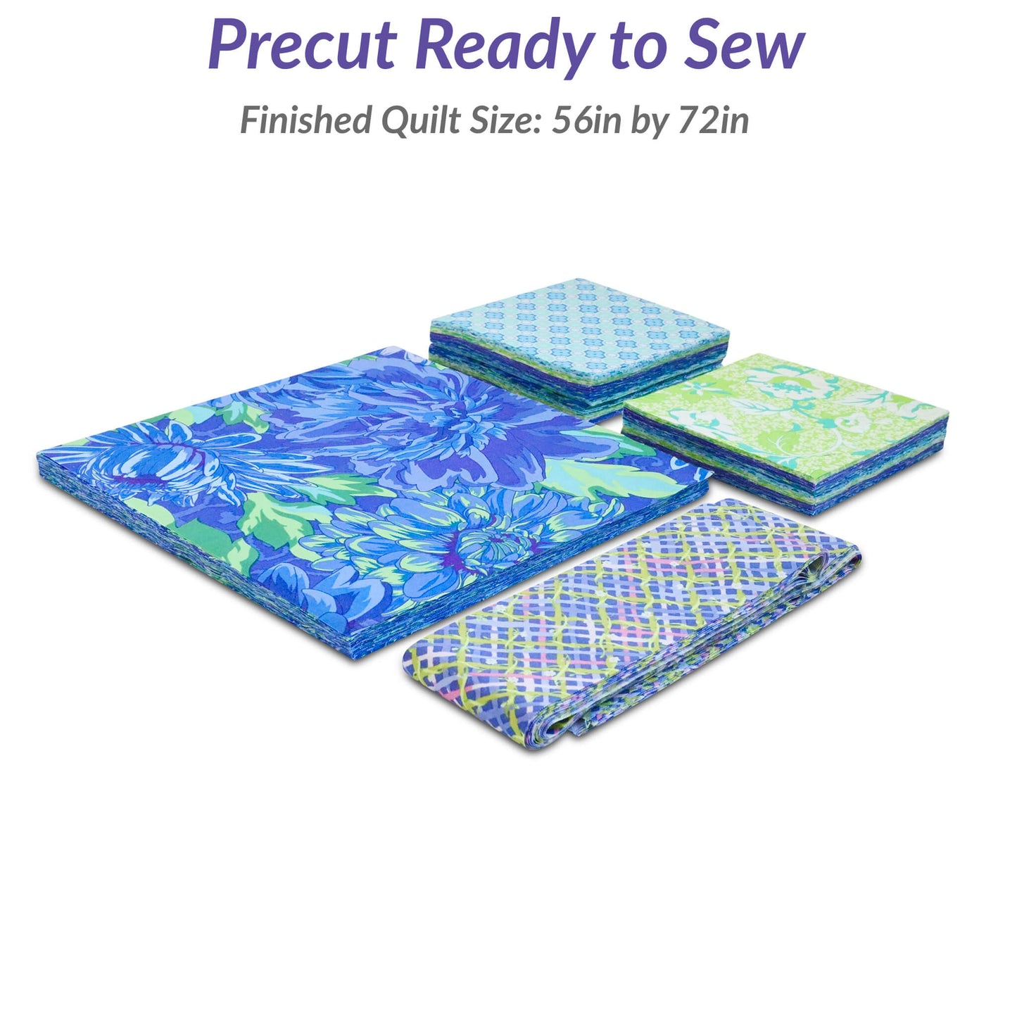 Alchemy Cornflower Precut Quilt Kit