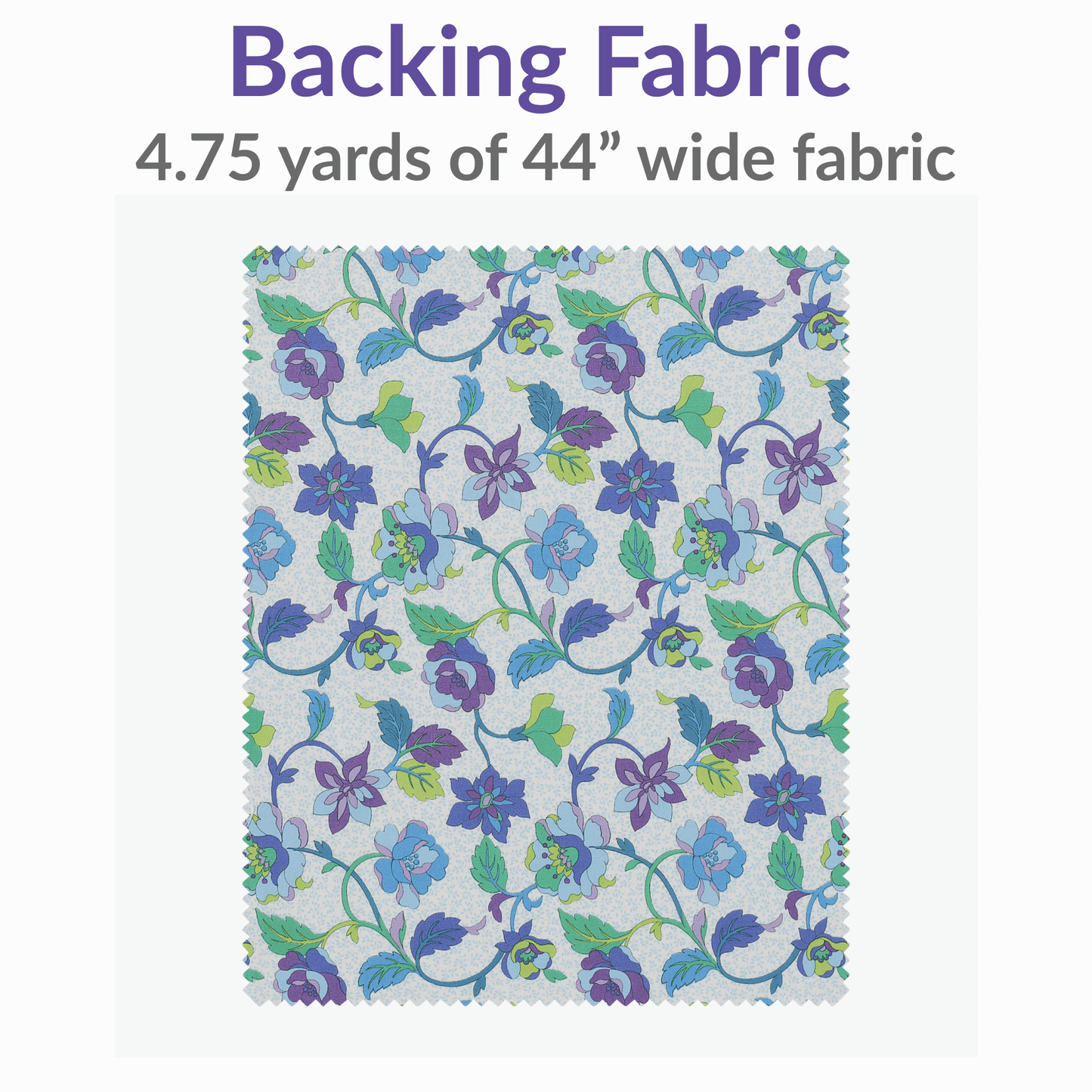 Zig Zag Blue Precut Quilt Kit