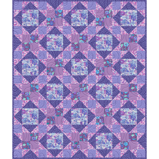 Radiance Heather Precut Quilt Kit