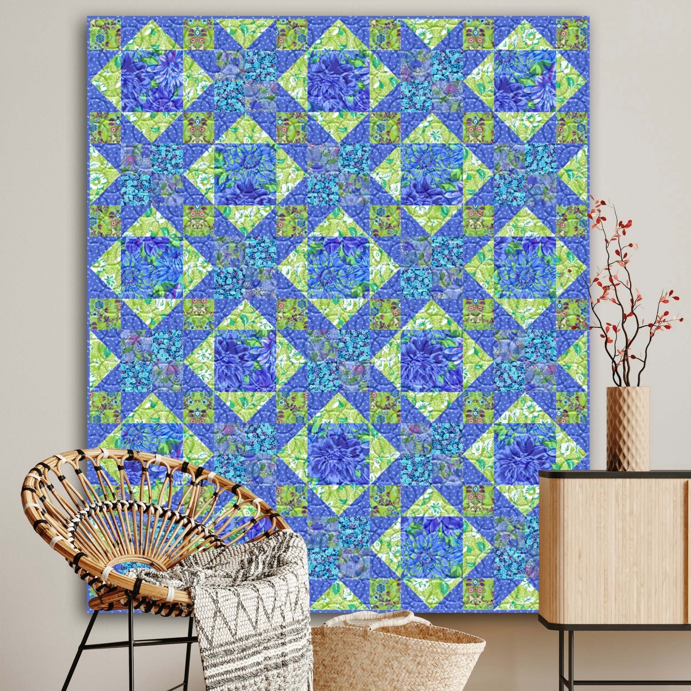 Radiance Malibu Precut Quilt Kit The Quilt Kit Co