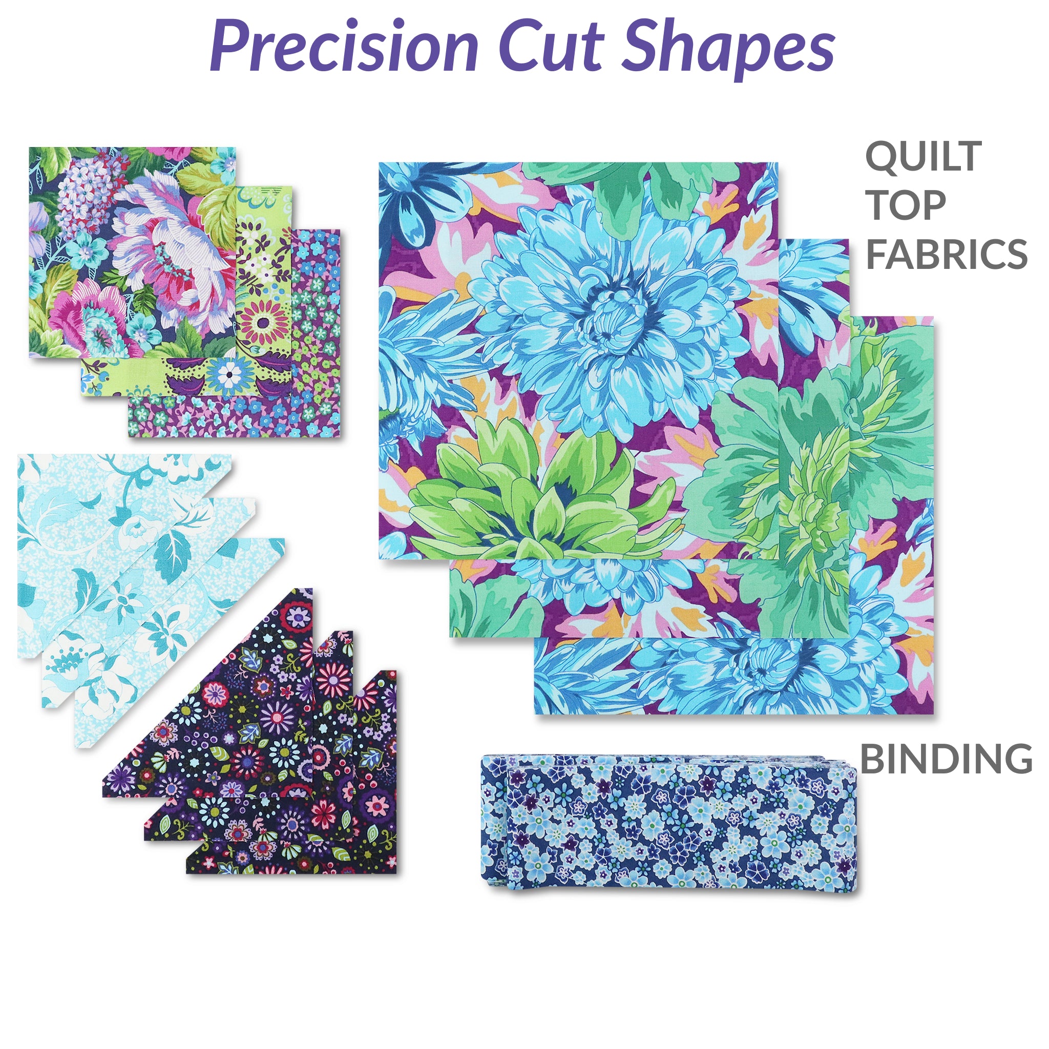 Radiance Meadowland Precut Quilt Kit The Quilt Kit Co