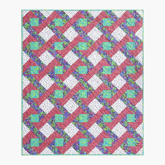 Woven Poppy Precut Quilt Kit