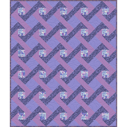 Woven Rose Precut Quilt Kit